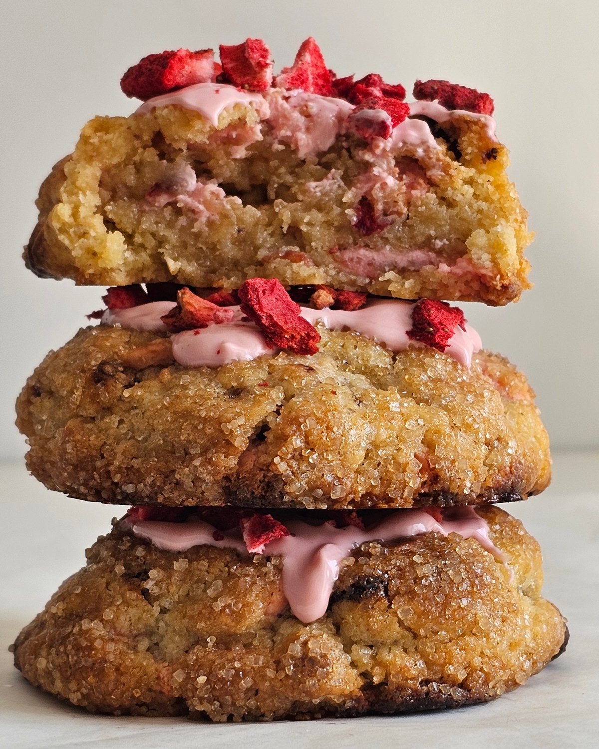 Cookie de Morango